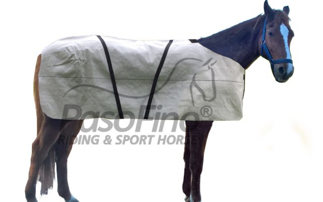 Burlap and Plastic Blanket